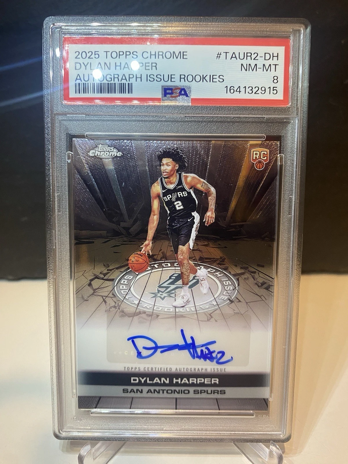 Dylan Harper 2025 Topps Chrome Basketball card