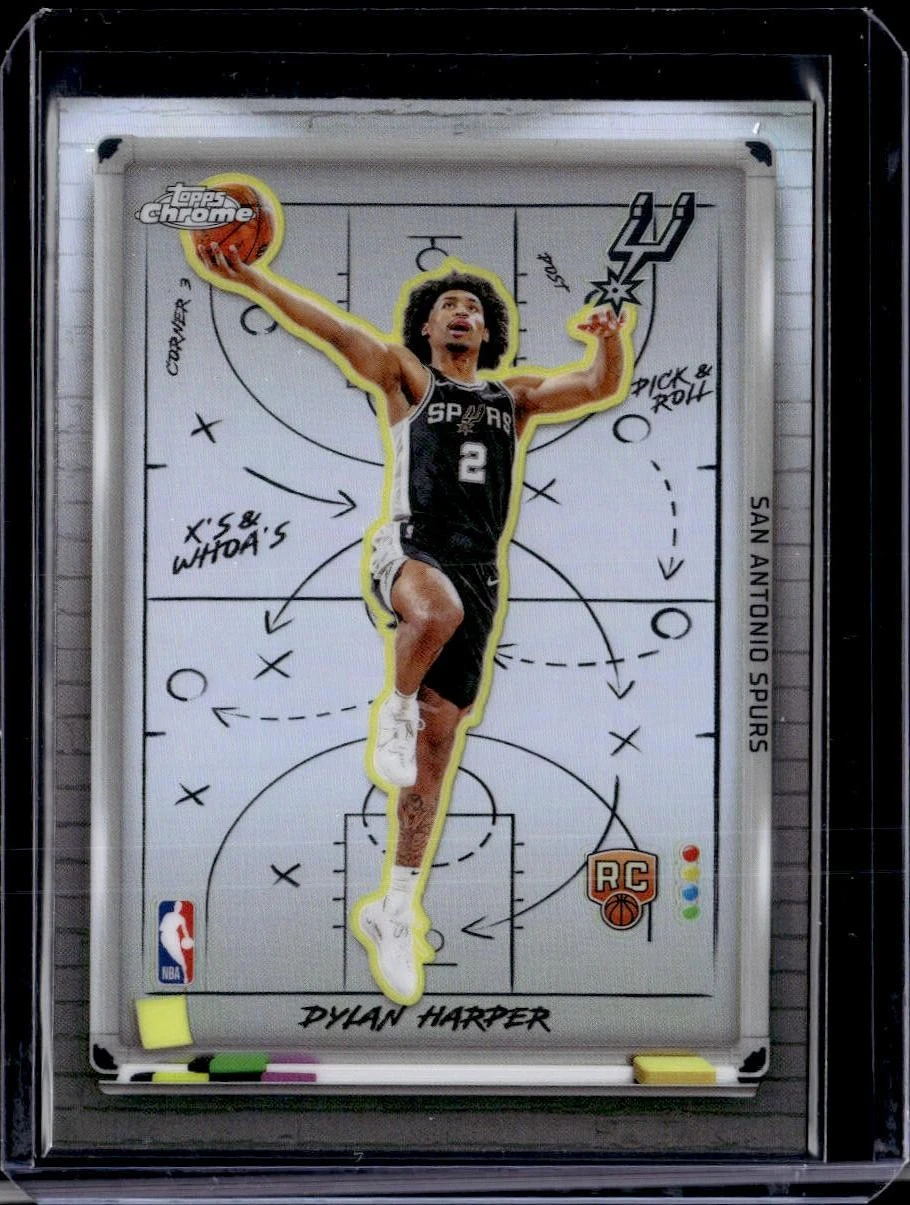 Dylan Harper 2025 Topps Chrome Basketball card