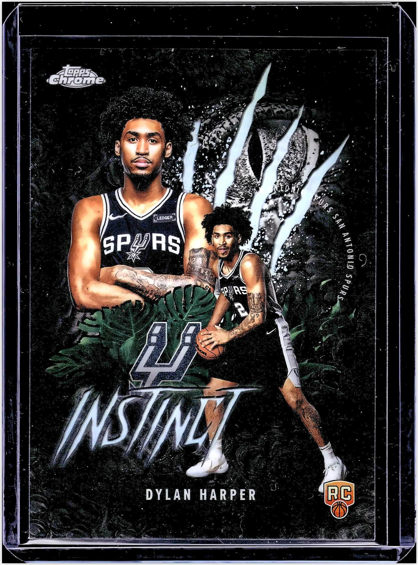 Damian Lillard 2025-26 Topps Chrome #153 Refractor basketball card - Front