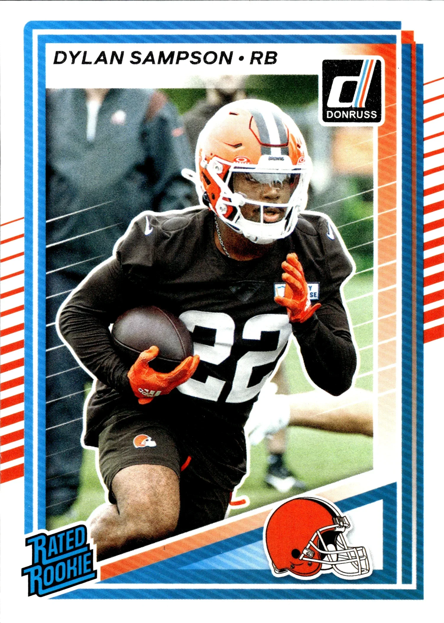 Dylan Sampson 2025 Donruss #389 football rookie card - Front