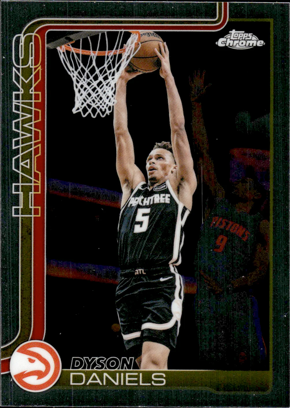 Dyson Daniels #59 2025 Topps Chrome Update Basketball basketball card - Front