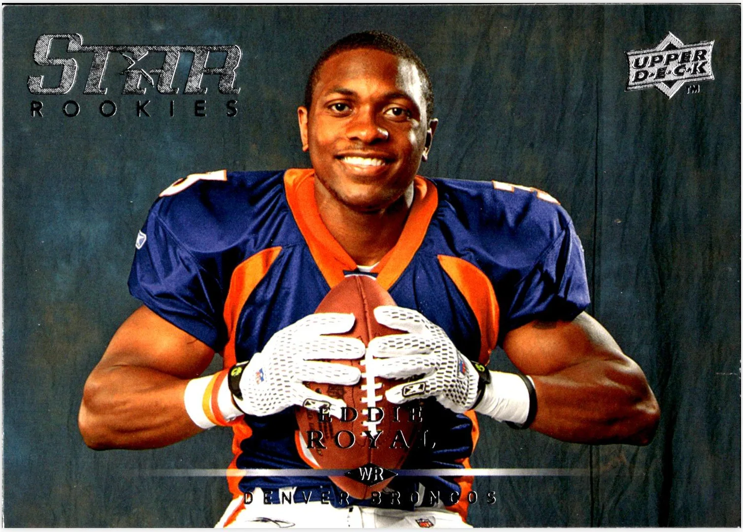 Eddie Royal 2008 Upper Deck #ERC-ER Excell Star Rookies football card - Front