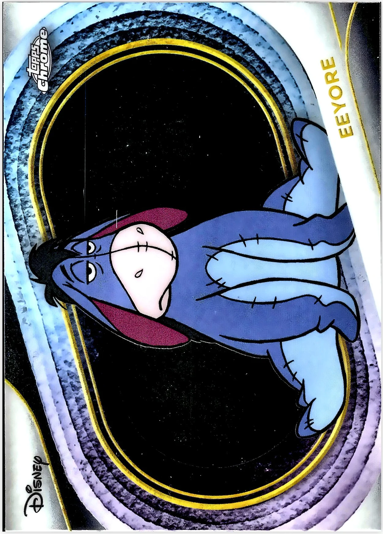 Eeyore 2025 Topps Chrome Disney #143 trading card - Front