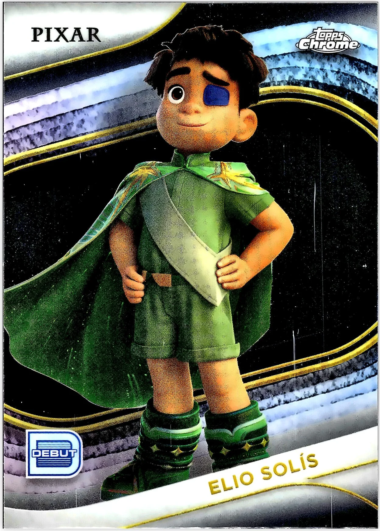 Elio Solís 2025 Topps Chrome Disney #133 trading card - Front