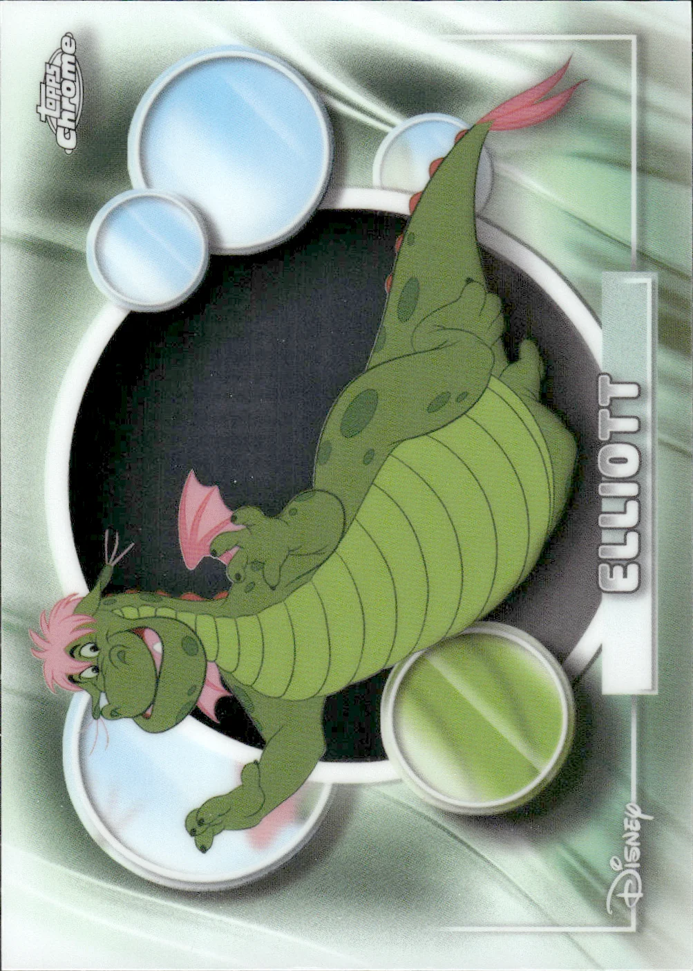 Elliott #105 2026 Topps Chrome Disney trading card - Front