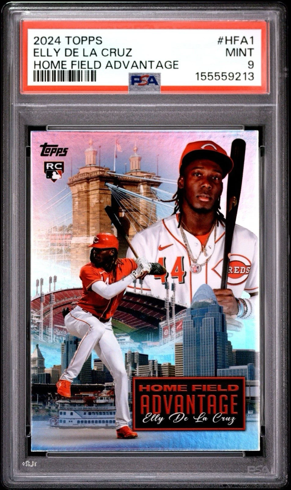 Elly De La Cruz #HFA-1 2024 Topps Baseball Home Field Advantage front