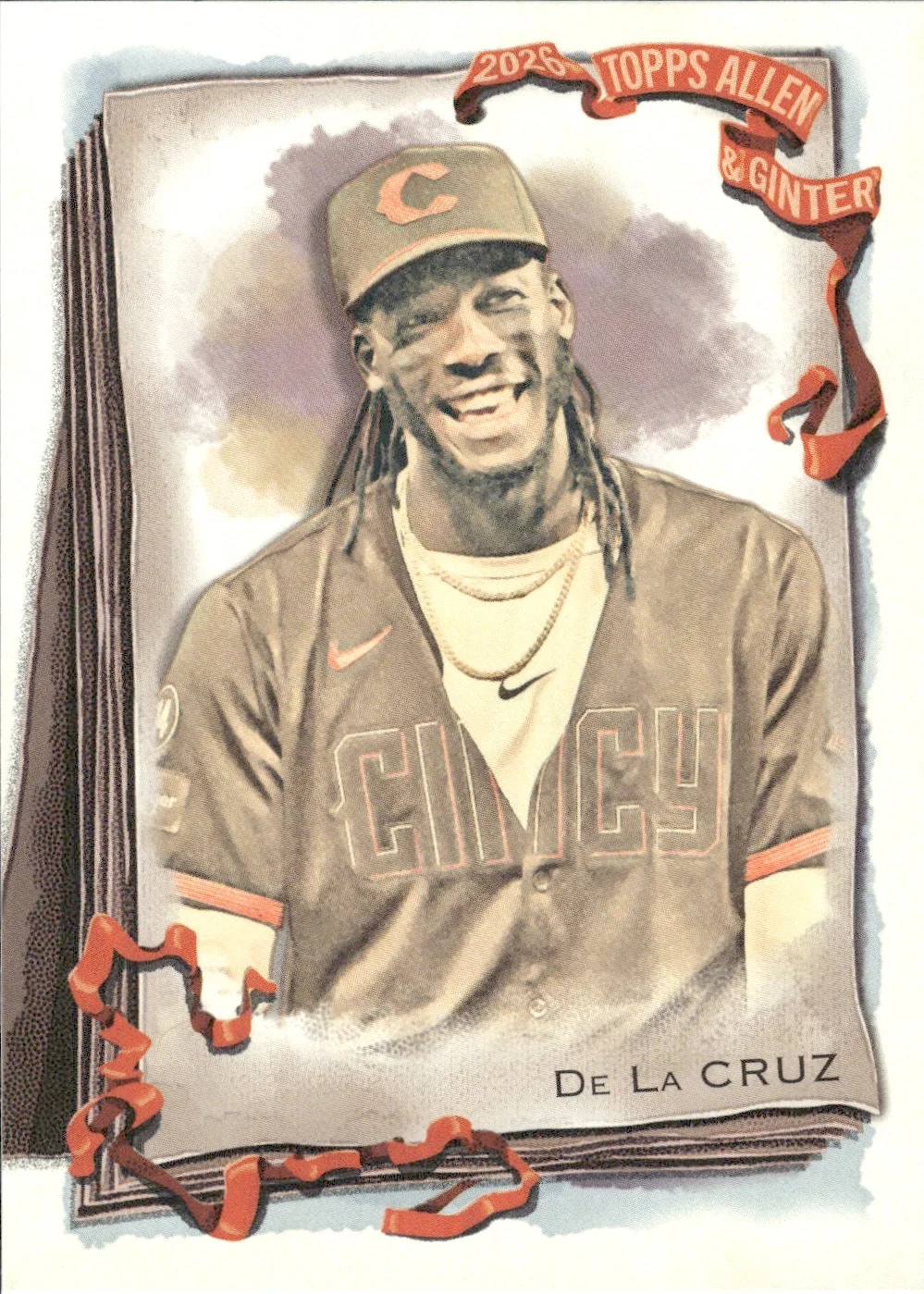 Elly De La Cruz #118 2026 Topps Allen & Ginter trading card - Front