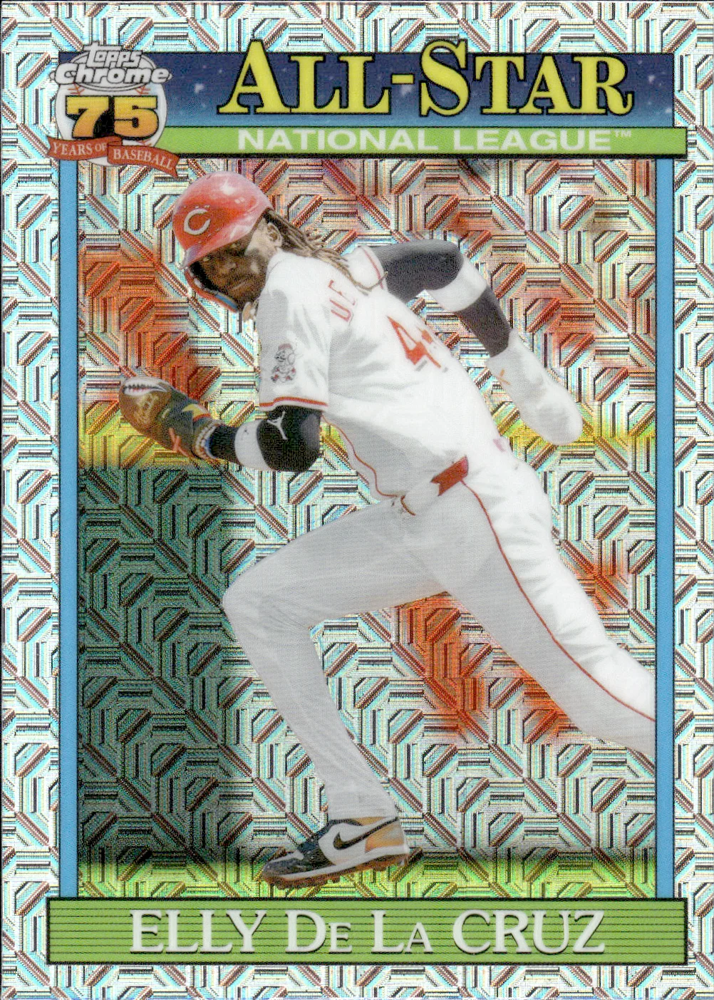 Elly De La Cruz #91ASC-19 Mojo Silver Pack 2026 Topps Series 2 Baseball All-Star baseball card - Front
