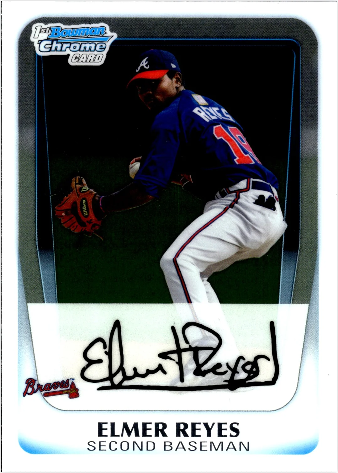Elmer Reyes 2011 Bowman Chrome #BCP145 Prospects baseball card - Front
