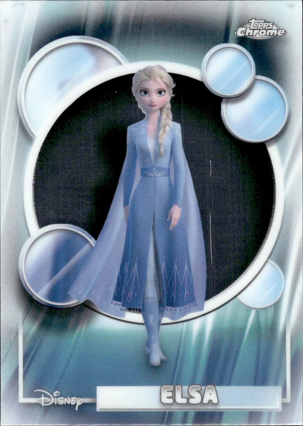 Elsa #168 2026 Topps Chrome Disney trading card - Front