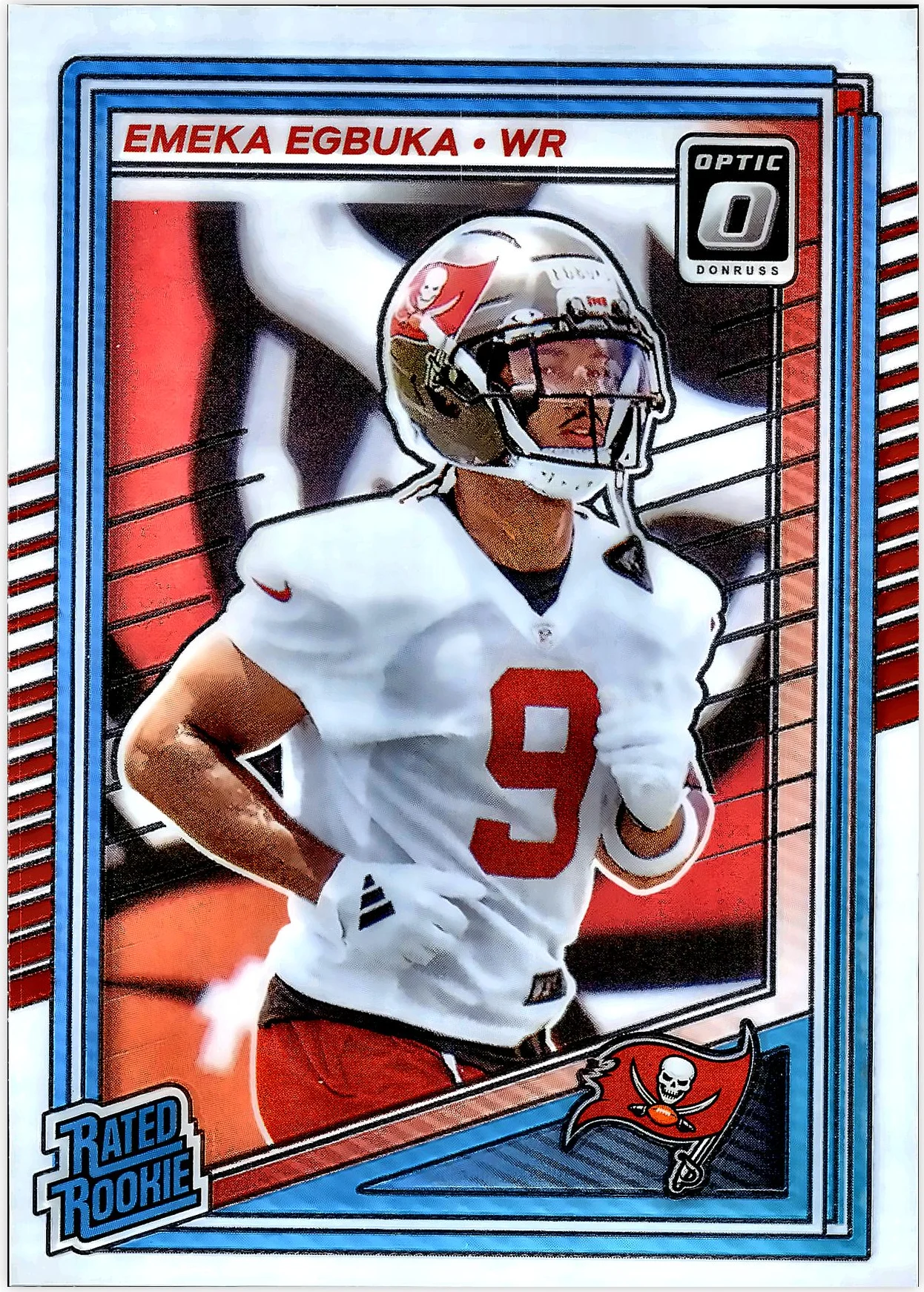 Emeka Egbuka 2025 Donruss Optic #265 football rookie card - Front