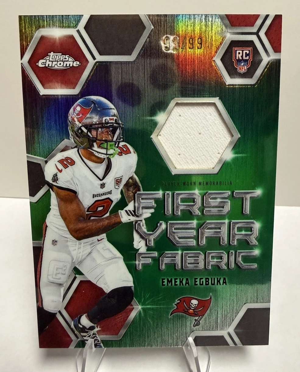 Emeka Egbuka 2025 Topps Chrome Football card