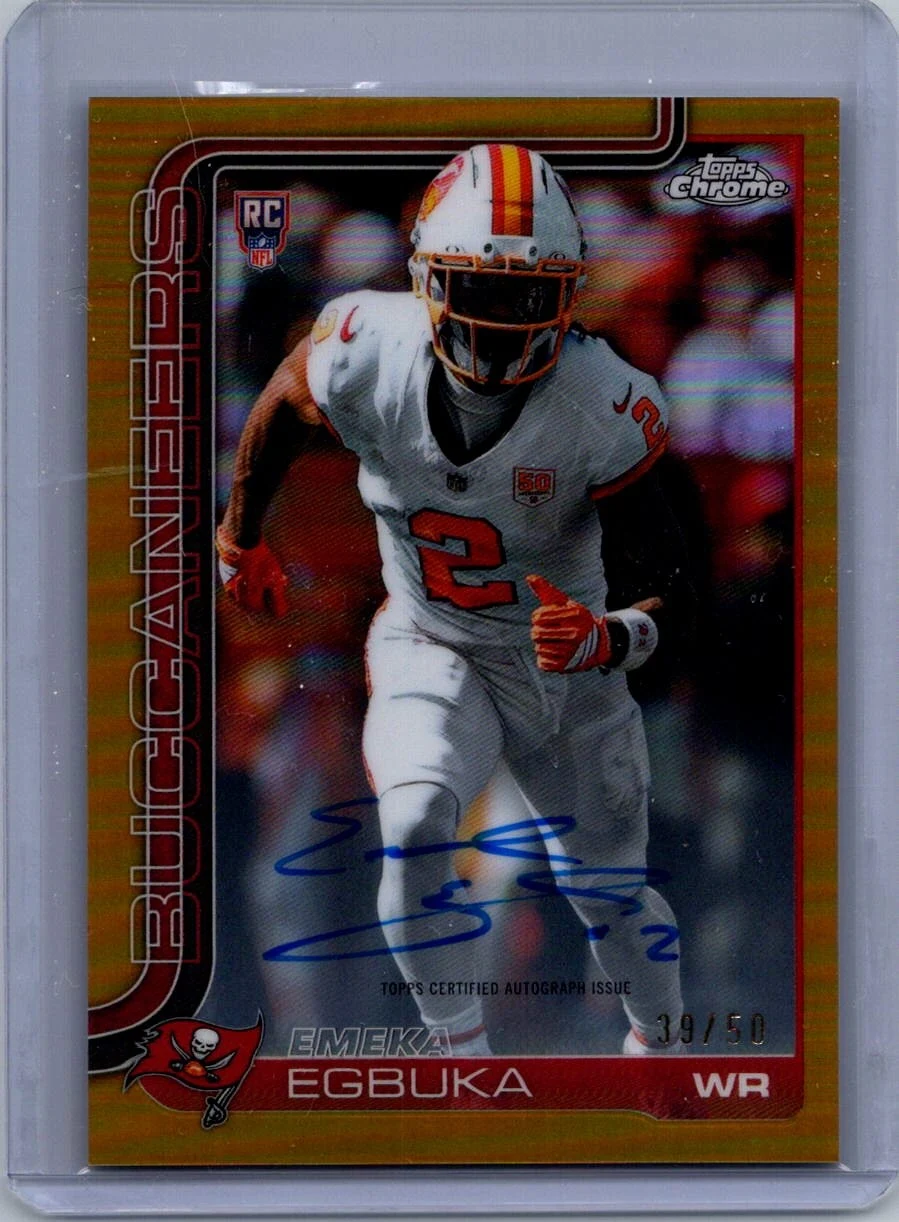 Emeka Egbuka 2025 Topps Chrome Football card