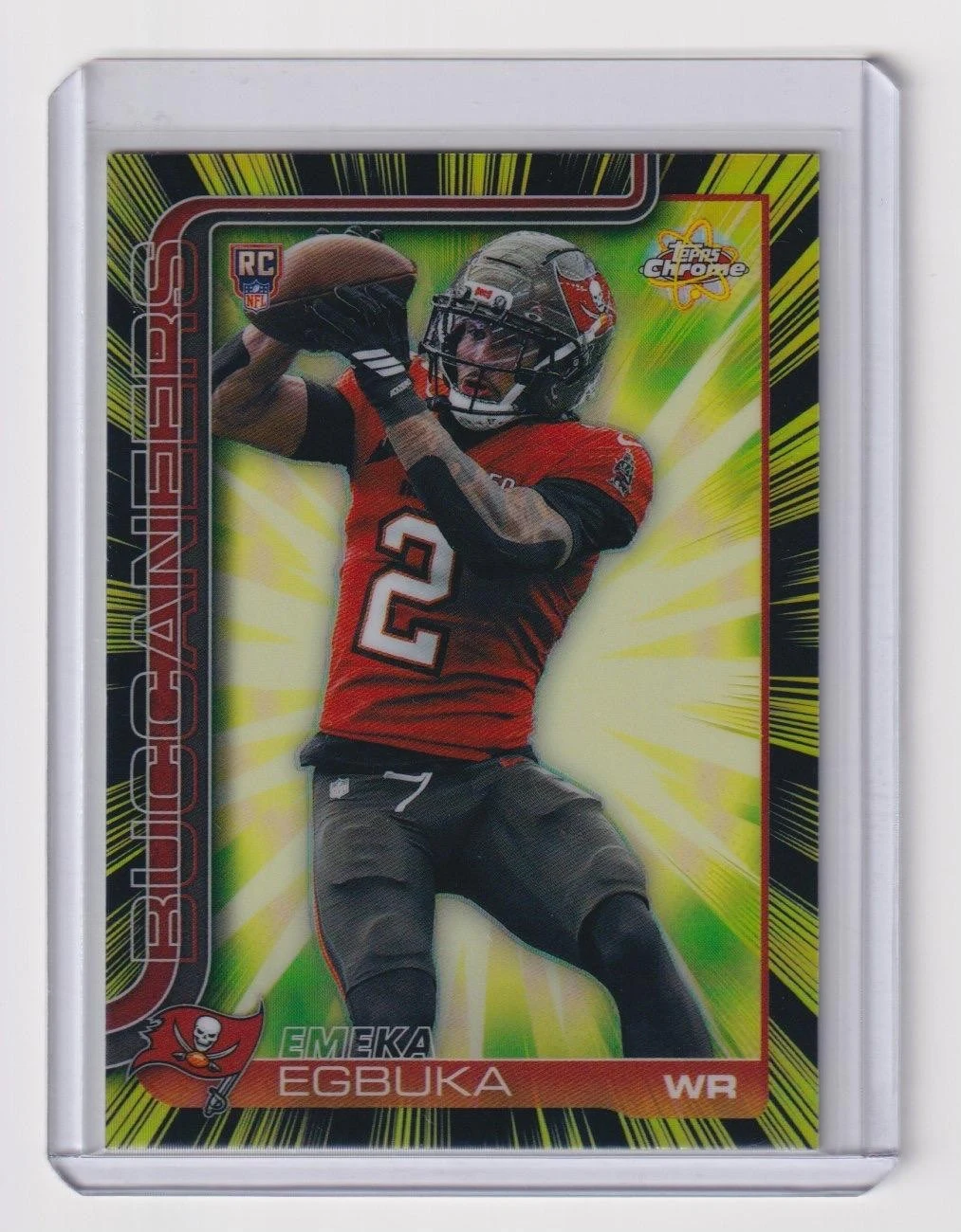 Emeka Egbuka 2025 Topps Chrome Football card