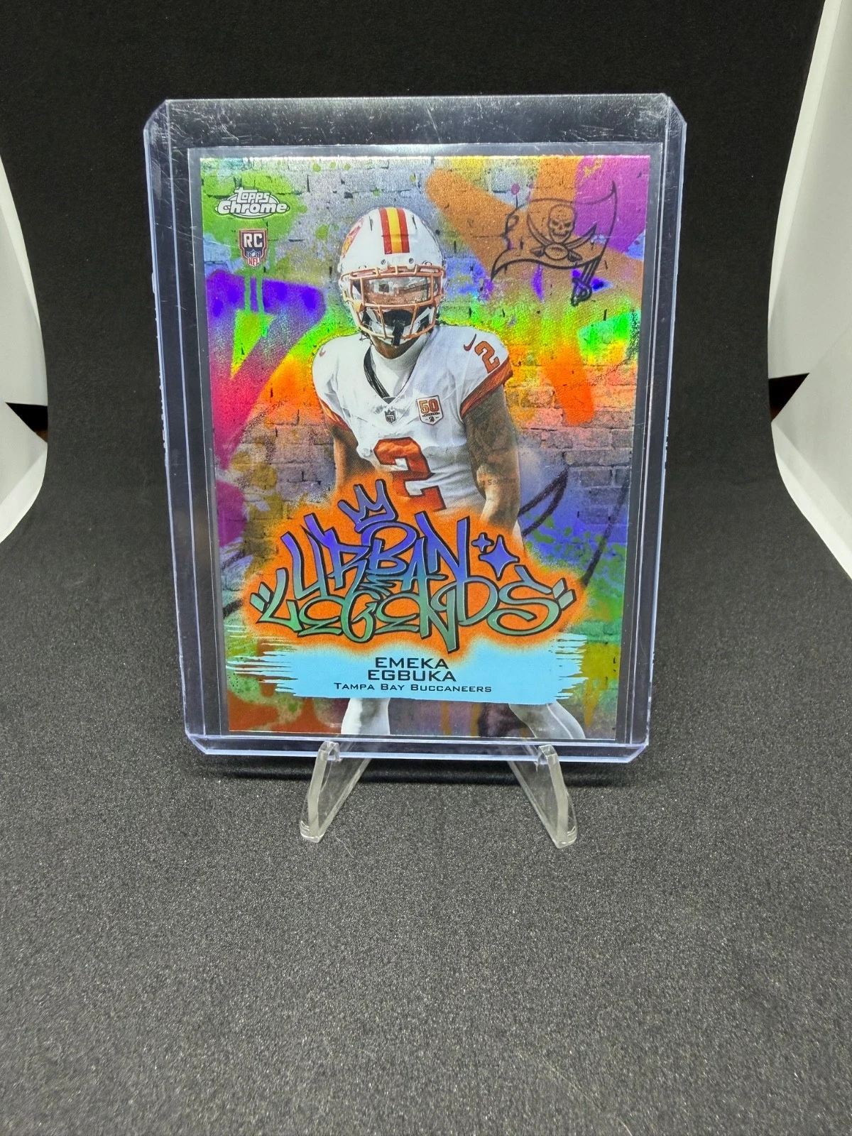 Emeka Egbuka 2025 Topps Chrome Football card