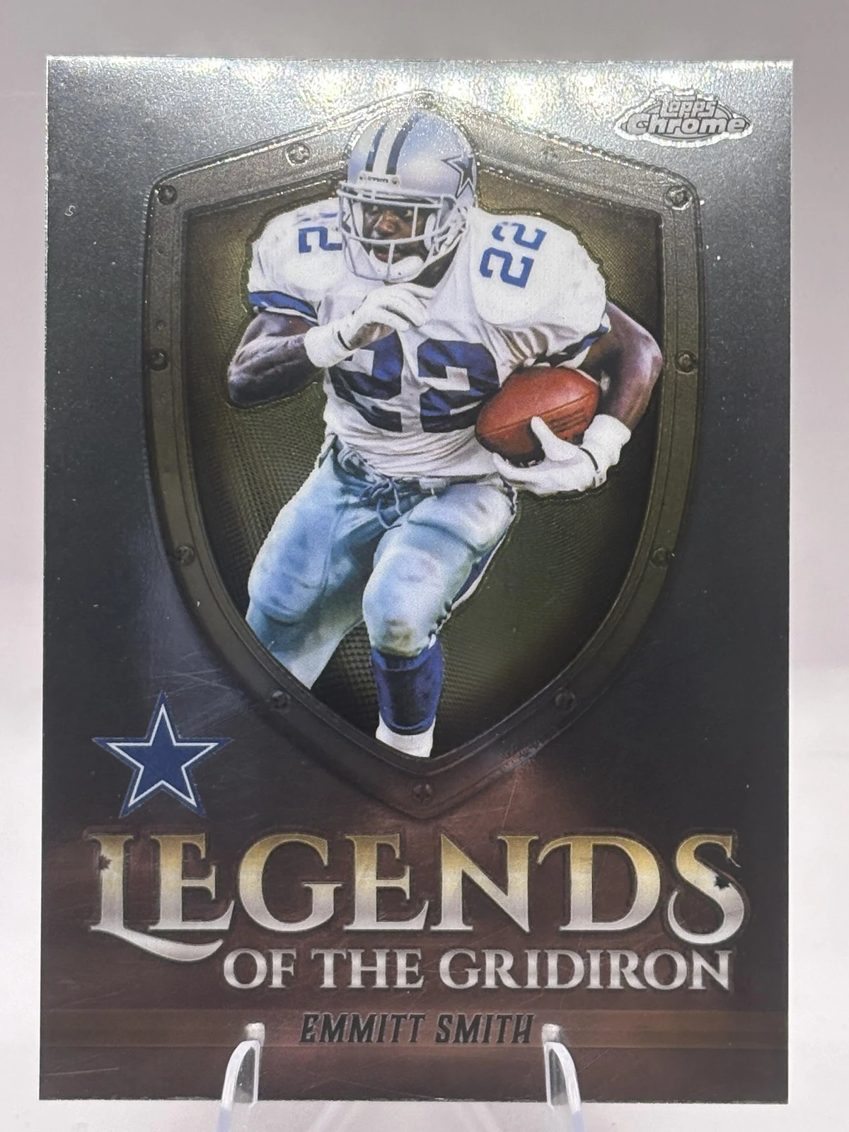 Emmitt Smith 2025 Topps Chrome Football card