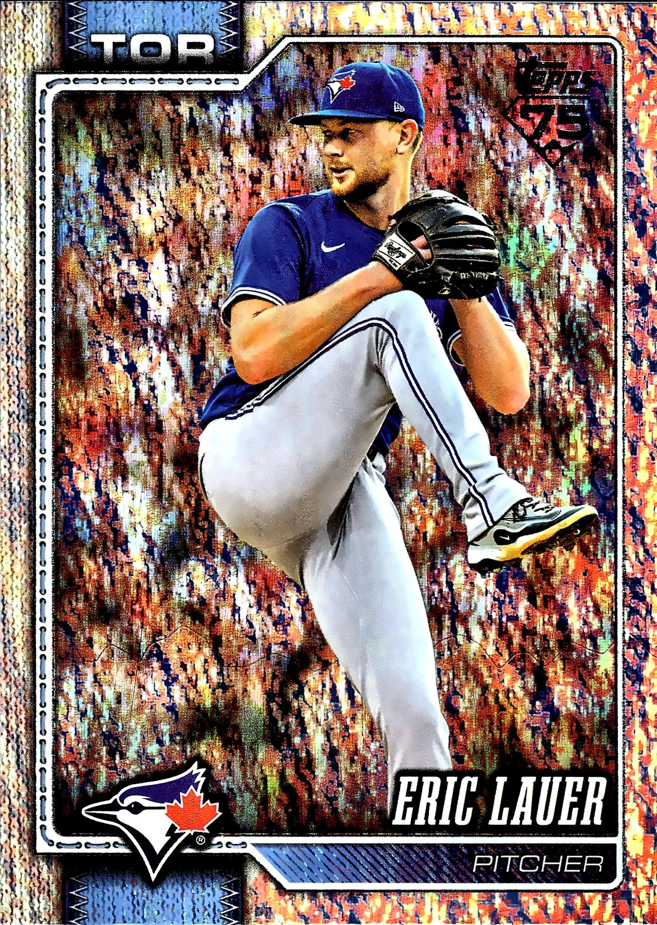 Eric Lauer 2026 Topps #175 Sandglitter baseball card - Front