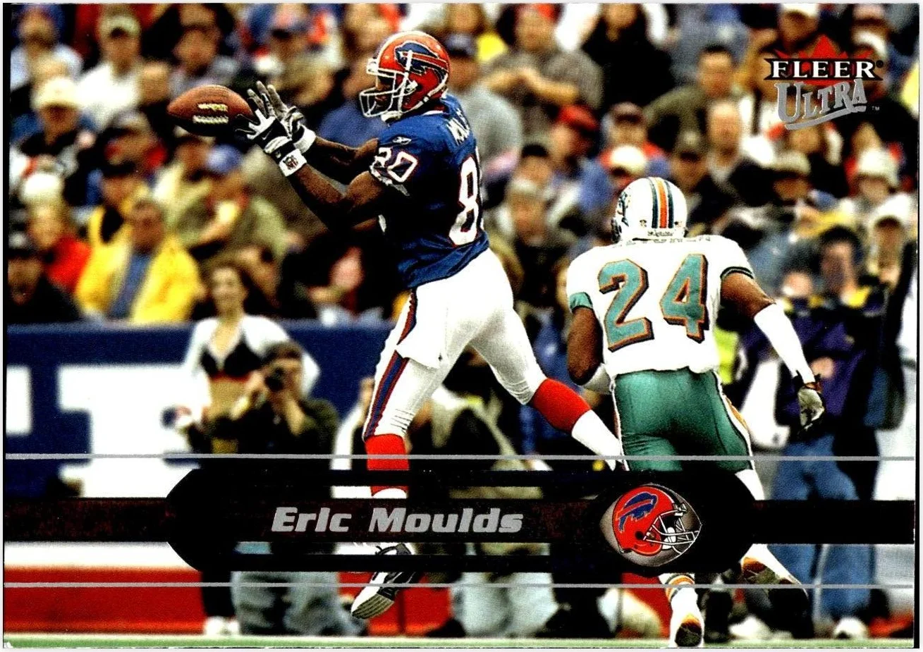 Eric Moulds 2002 Ultra #25 football card - Front