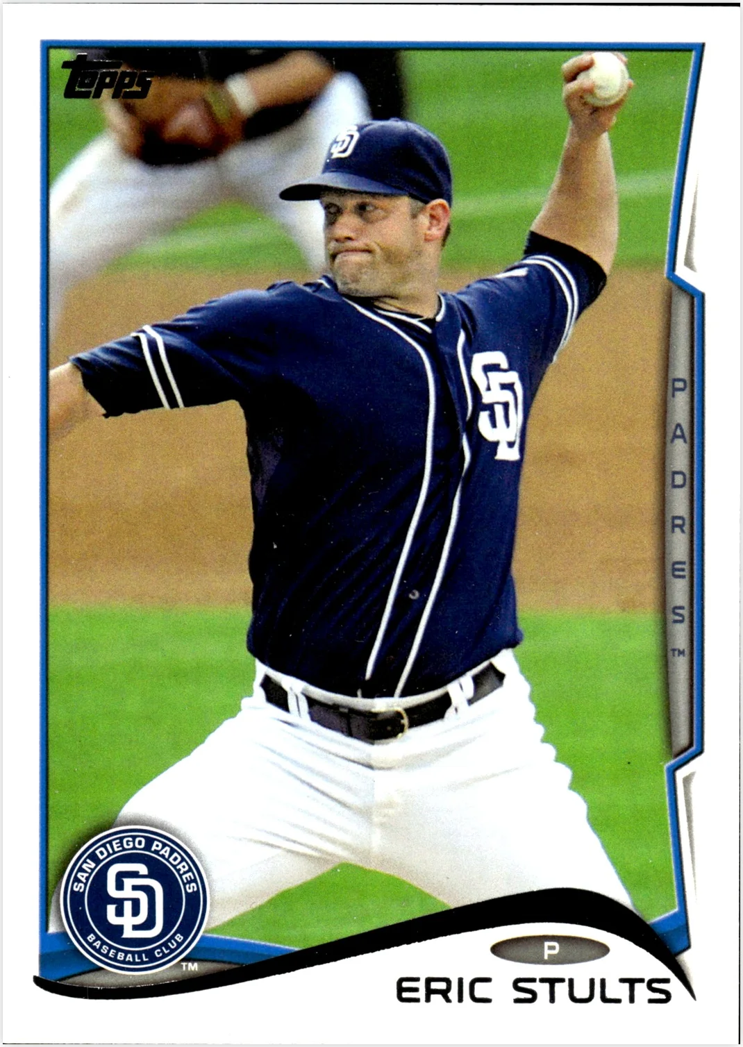 Eric Stults 2014 Topps #234 baseball card - Front
