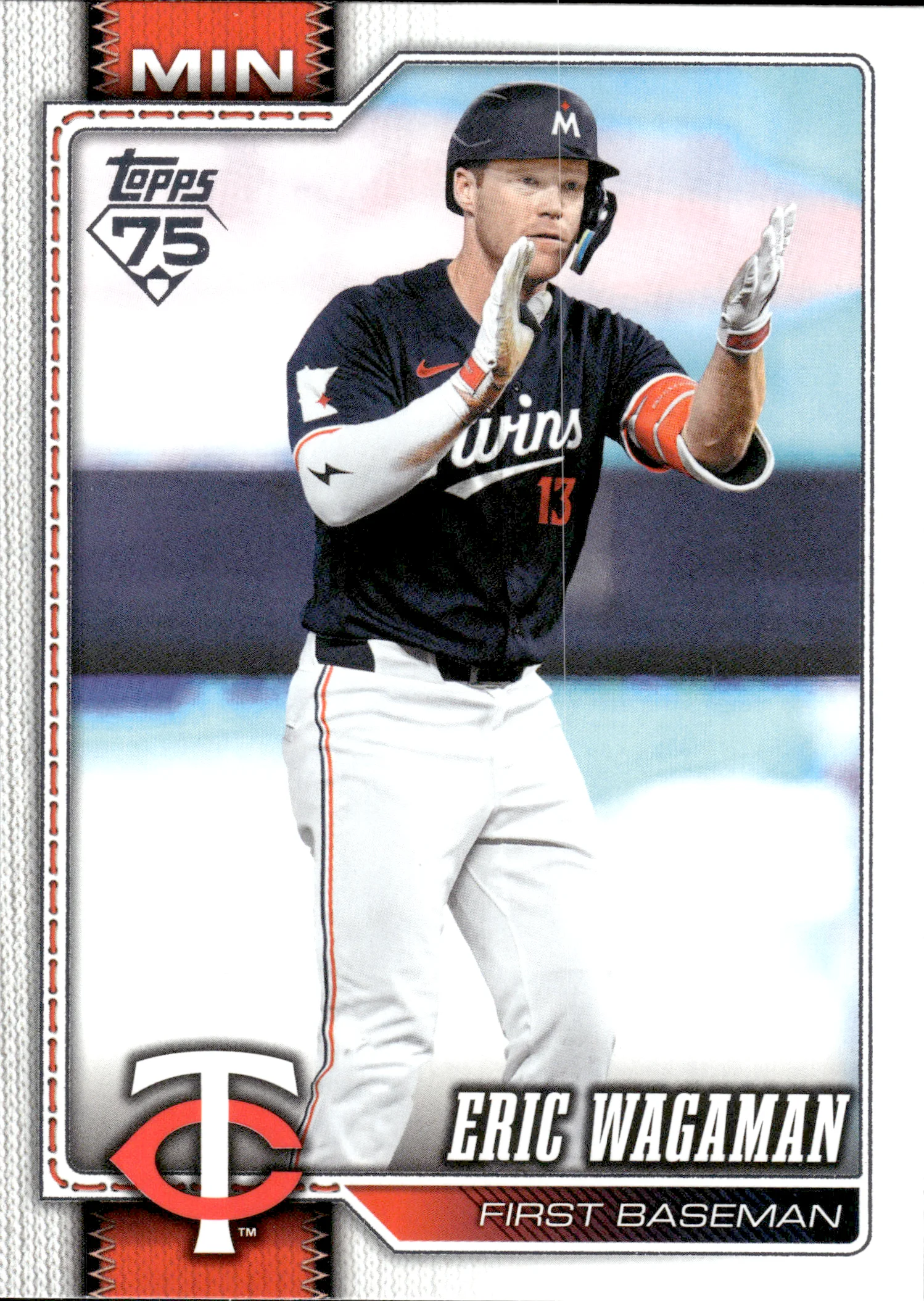 Eric Wagaman #394 2026 Topps Series 2 baseball card - Front