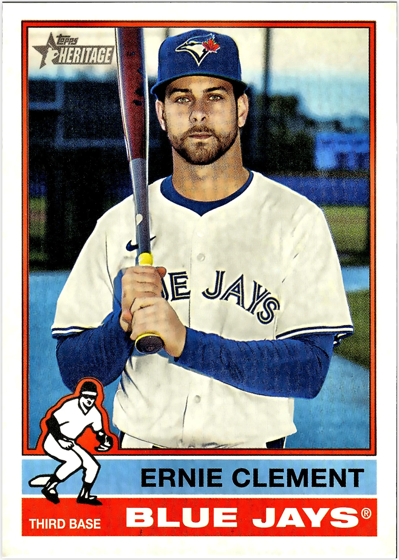 Ernie Clement 2025 Topps Heritage #668 baseball card - Front