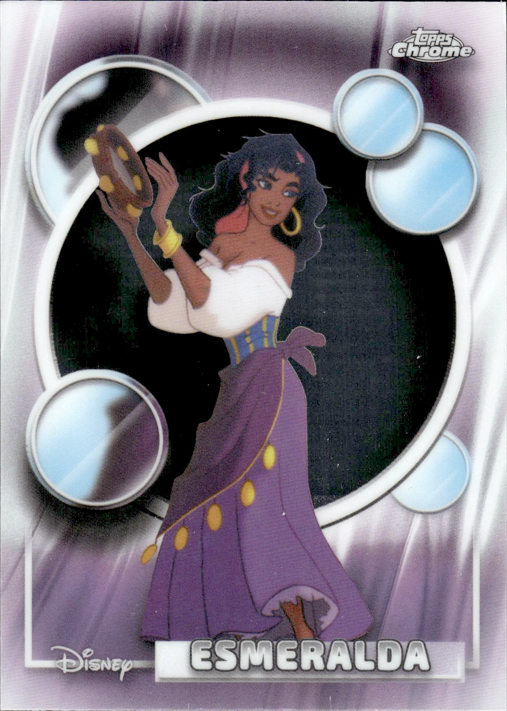 Esmeralda #31 2026 Topps Chrome Disney trading card - Front