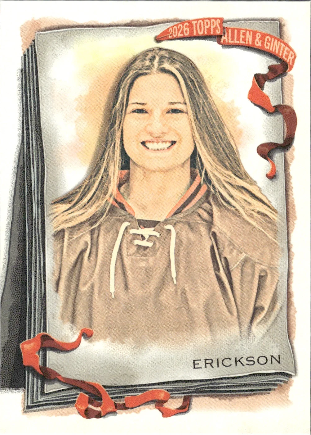 Eva Erickson #125 2026 Topps Allen & Ginter Reality TV trading card - Front