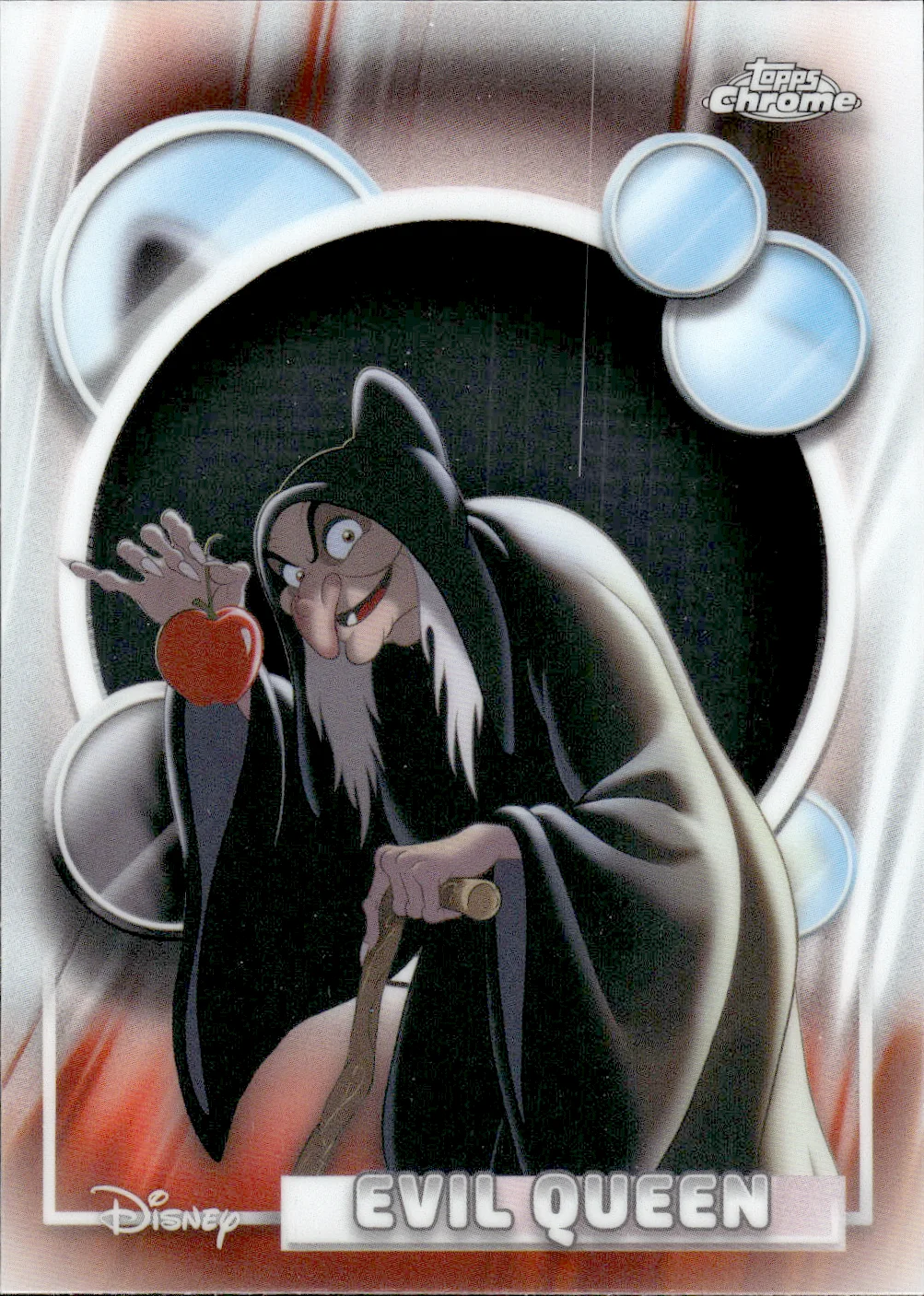 Evil Queen #2 2026 Topps Chrome Disney trading card - Front