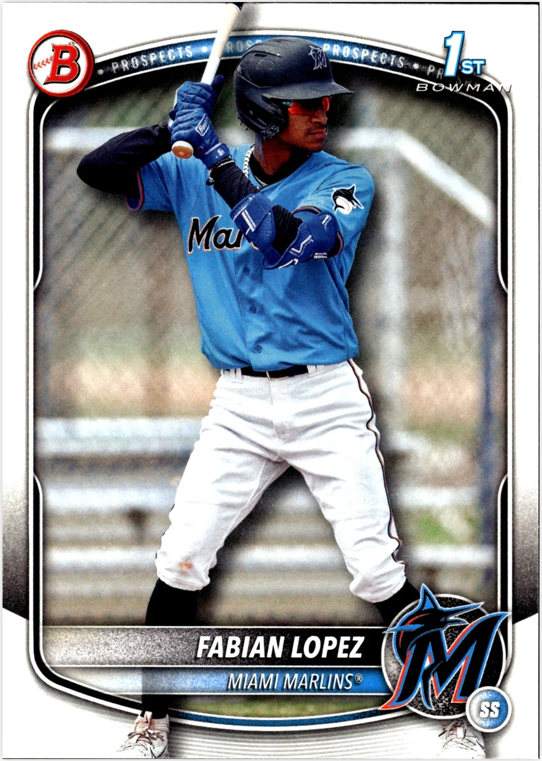 Fabian Lopez 2025 Bowman #BP-19 Prospects baseball card - Front