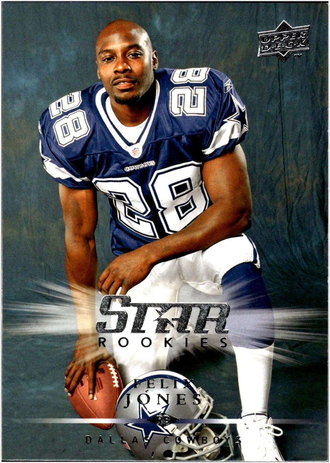 Felix Jones 2008 Upper Deck #ERC-FJ Excell Star Rookies football rookie card - Front