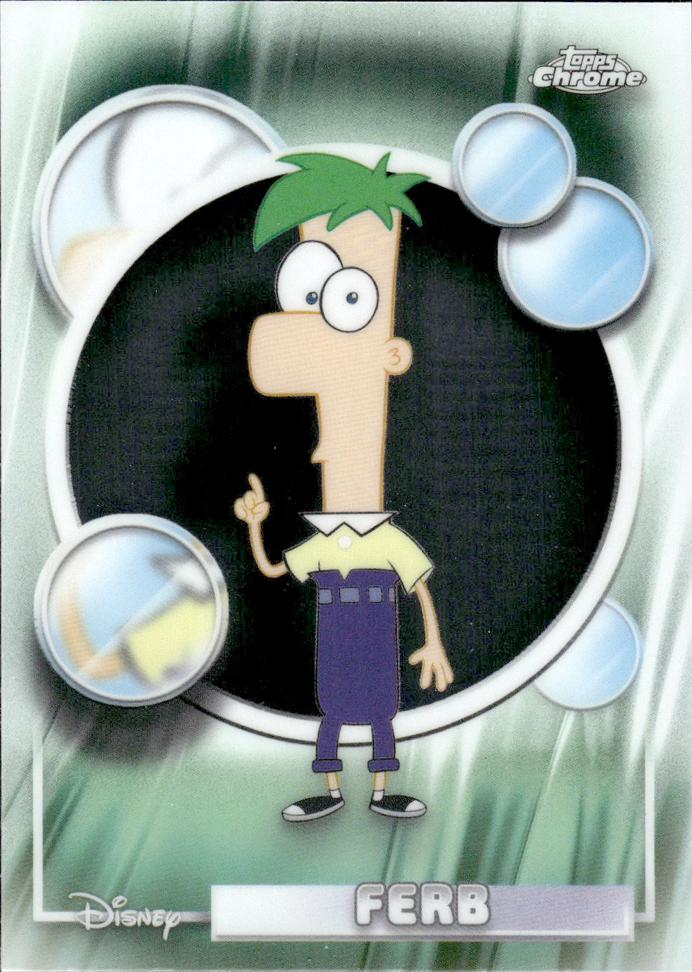 Ferb #116 2026 Topps Chrome Disney trading card - Front