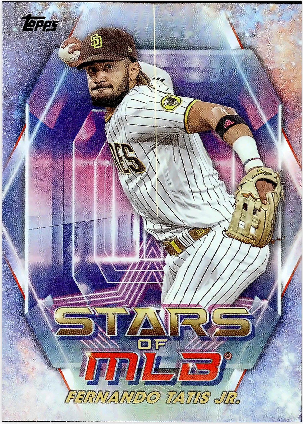 Fernando Tatis Jr. 2023 Topps #SMLB-15 Stars of MLB baseball card - Front