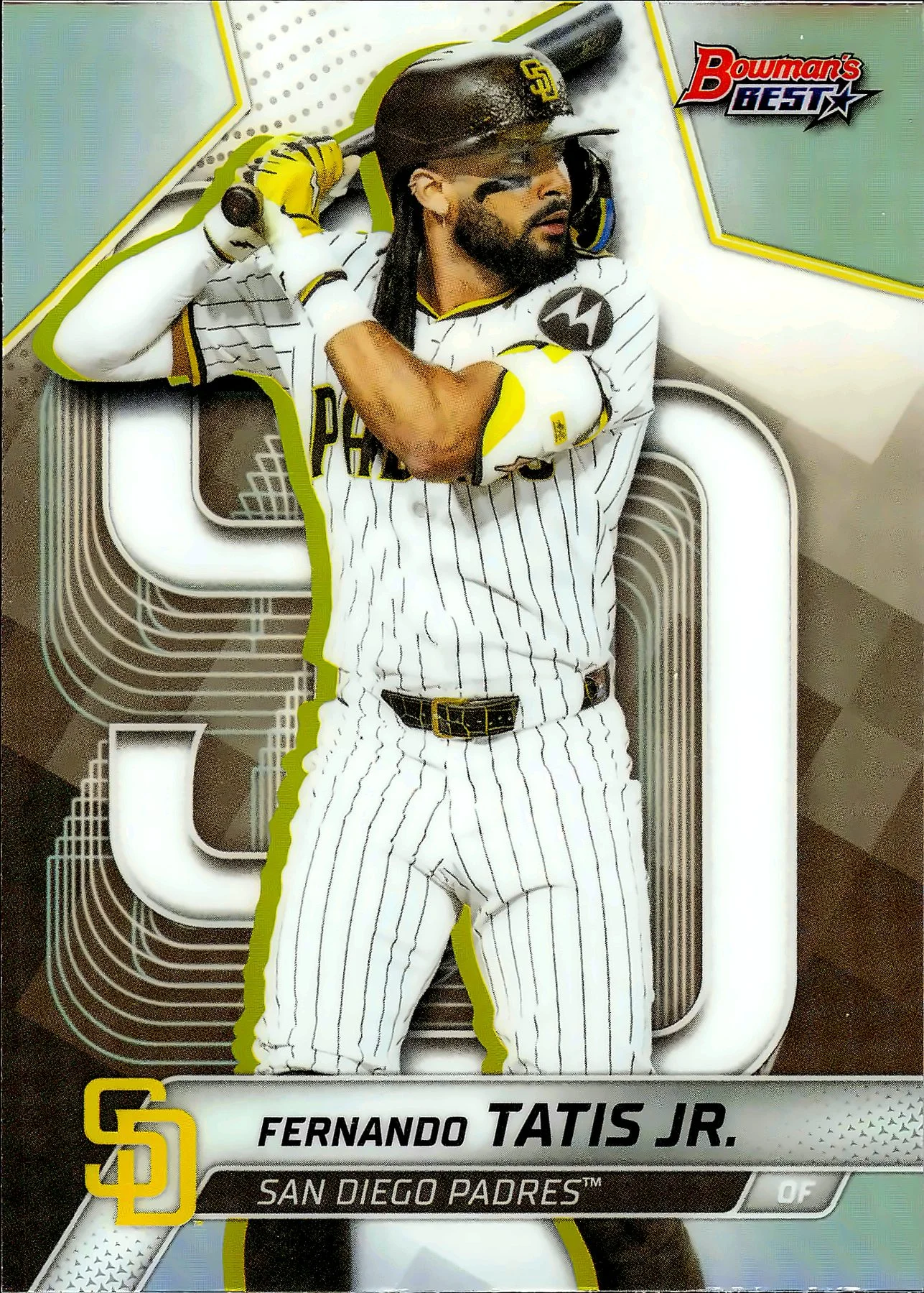 Fernando Tatis Jr. 2025 Bowman's Best #54 Refractors baseball card - Front
