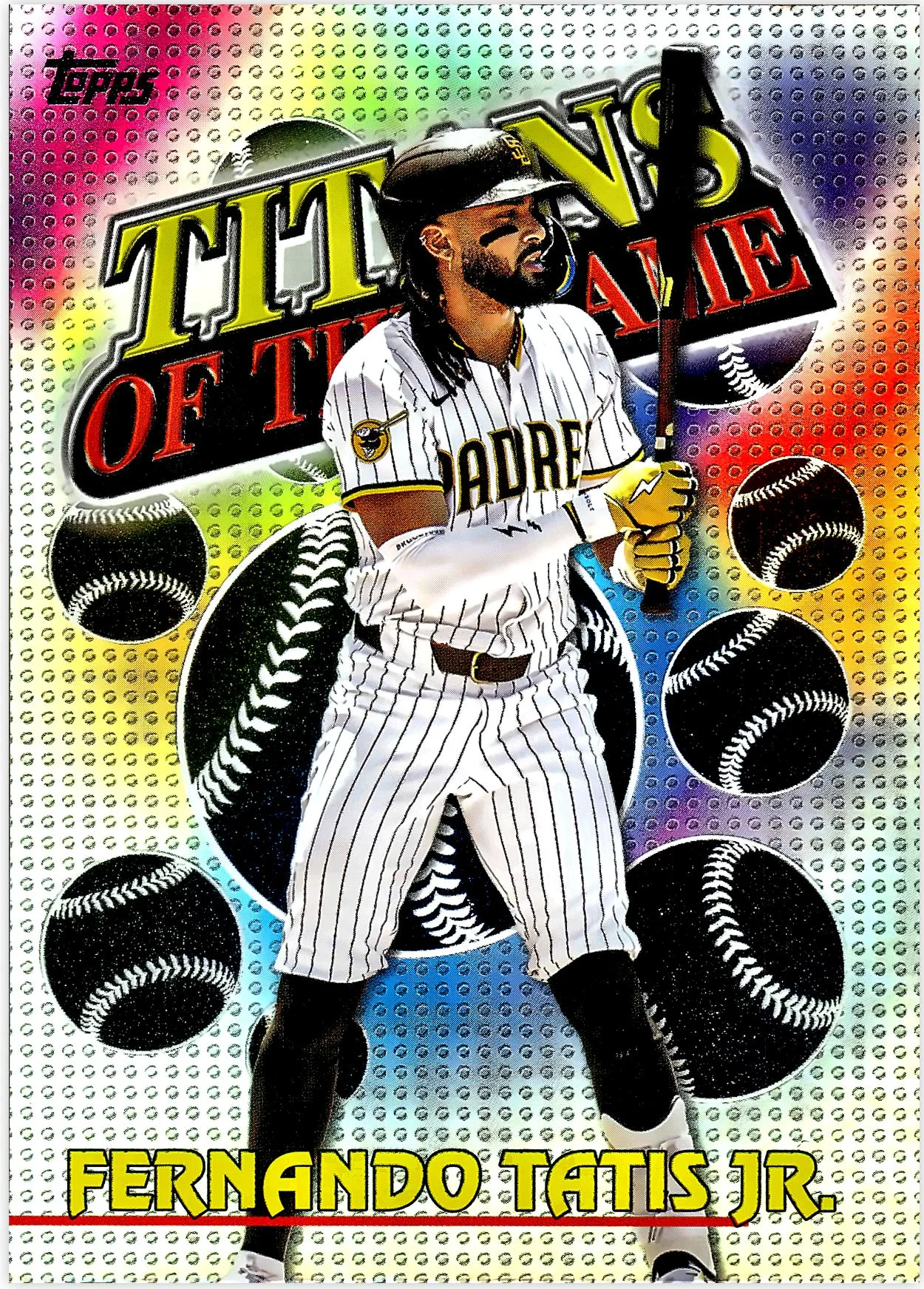 Fernando Tatis Jr. 2026 Topps #TOG-19 Titans of the Game baseball card - Front
