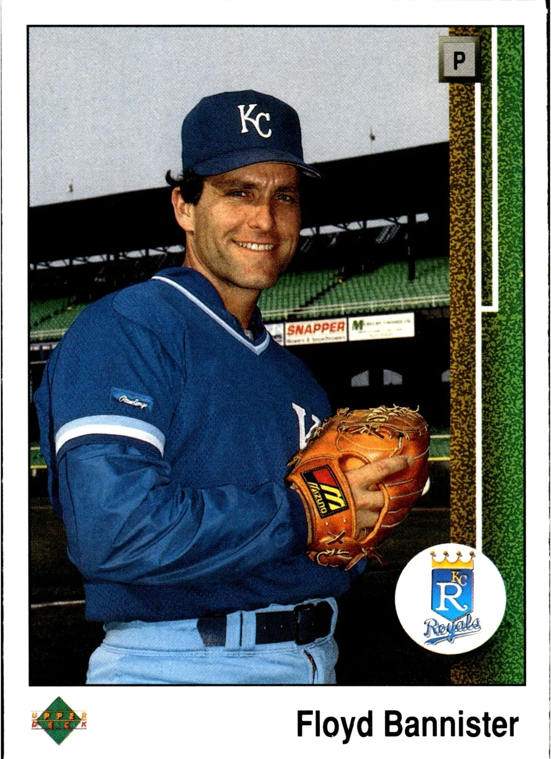 Floyd Bannister 1989 Upper Deck #549 baseball card - Front