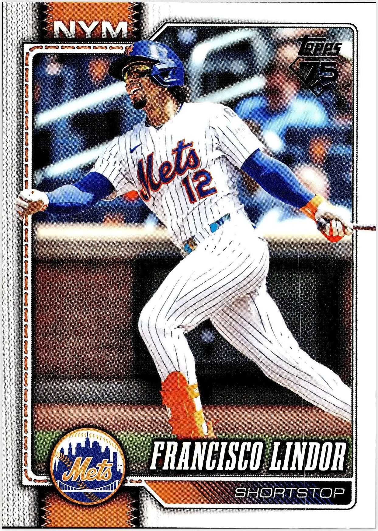 Francisco Lindor 2026 Topps #123 baseball card - Front