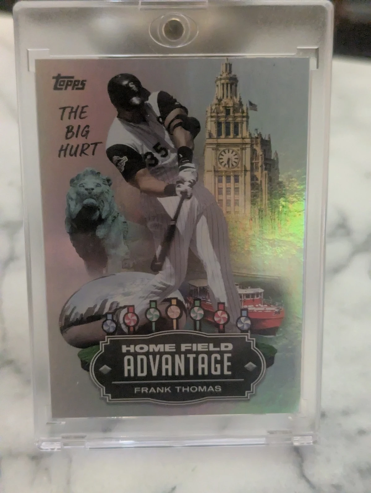 Frank Thomas #LHA-5 2023 Topps Baseball Legendary Home Field Advantage front
