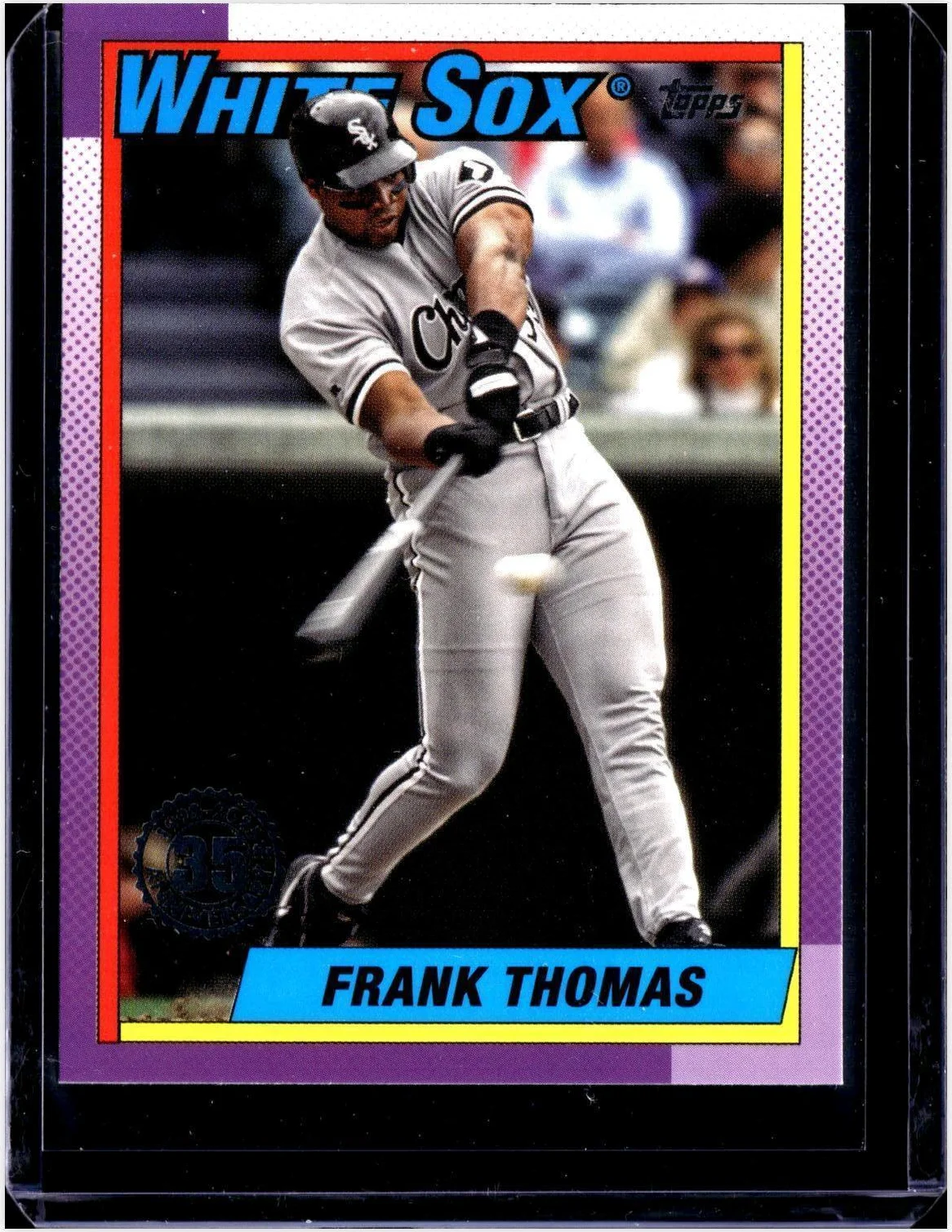 Frank Thomas 2025 Topps #T90-50 1990 Topps Baseball 35th Anniversary (Series One) baseball card - Front