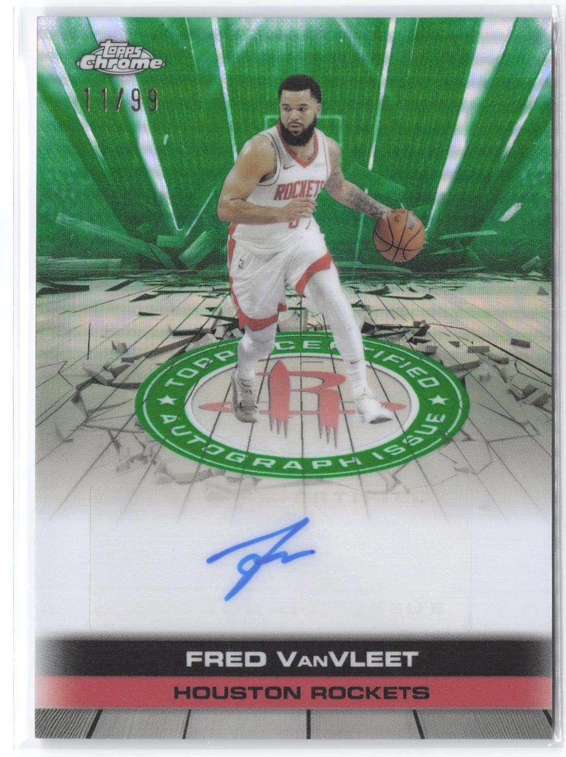 Fred VanVleet 2025 Topps Chrome Basketball card