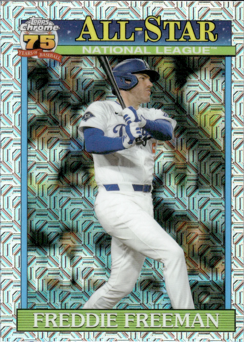 Freddie Freeman #91ASC-30 Mojo Silver Pack 2026 Topps Series 2 Baseball All-Star baseball card - Front