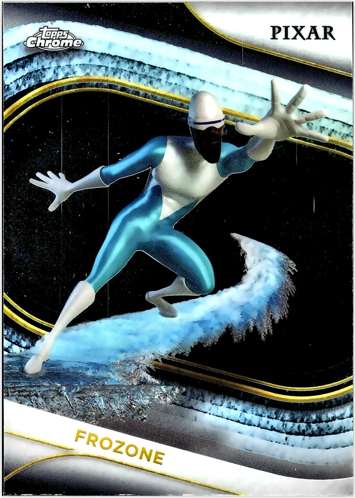 Frozone 2025 Topps Chrome Disney #148 trading card - Front