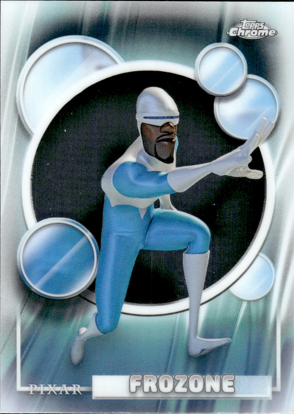 Frozone #127 2026 Topps Chrome Disney trading card - Front