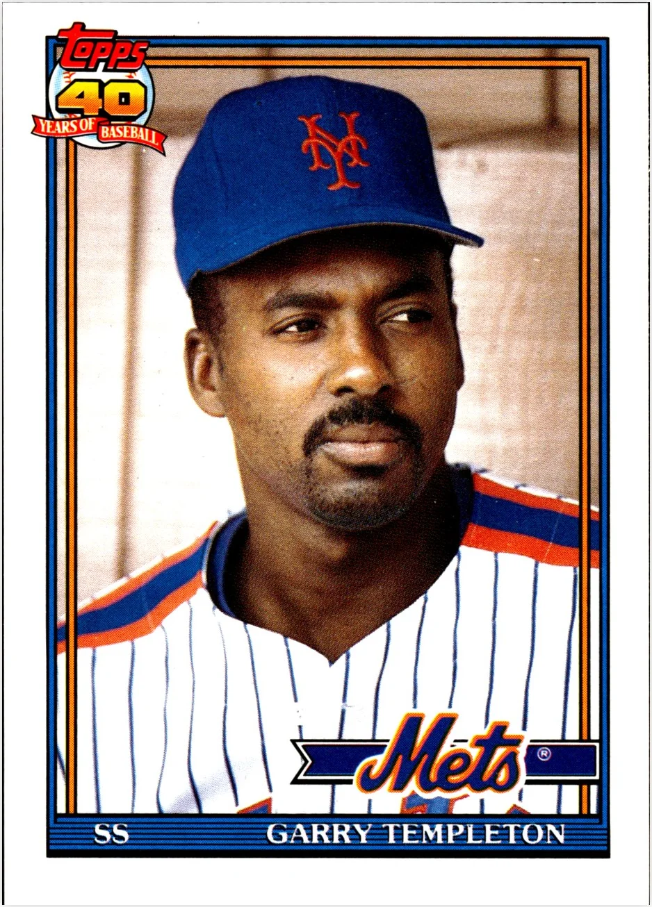 Garry Templeton 1991 Topps Traded #118T baseball card - Front