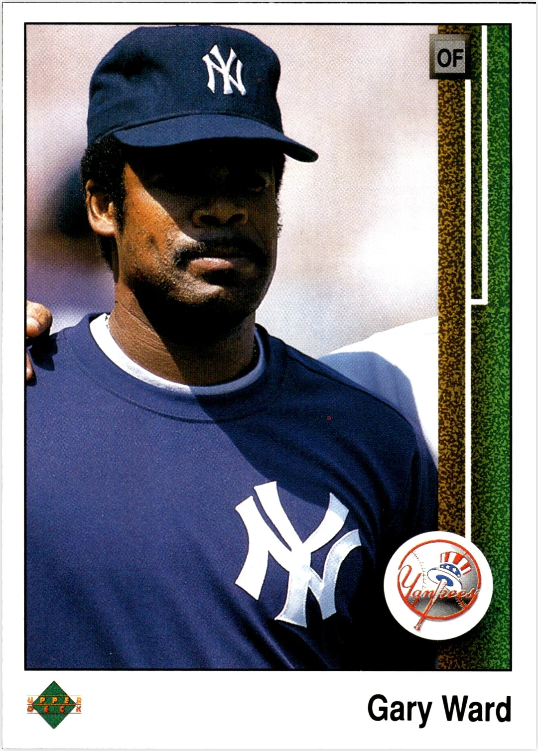 Gary Ward 1989 Upper Deck #98 baseball card - Front