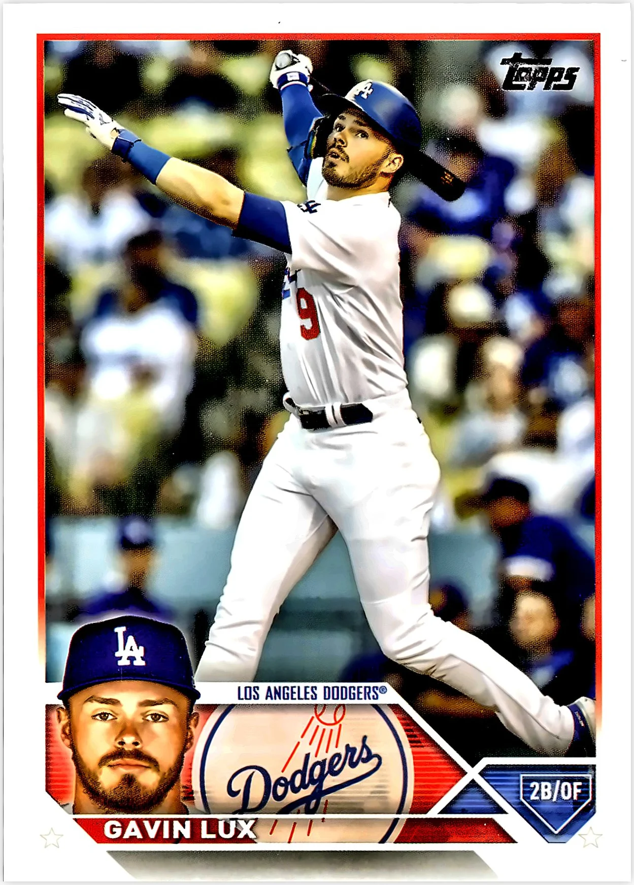 Gavin Lux 2023 Topps #247 baseball card - Front