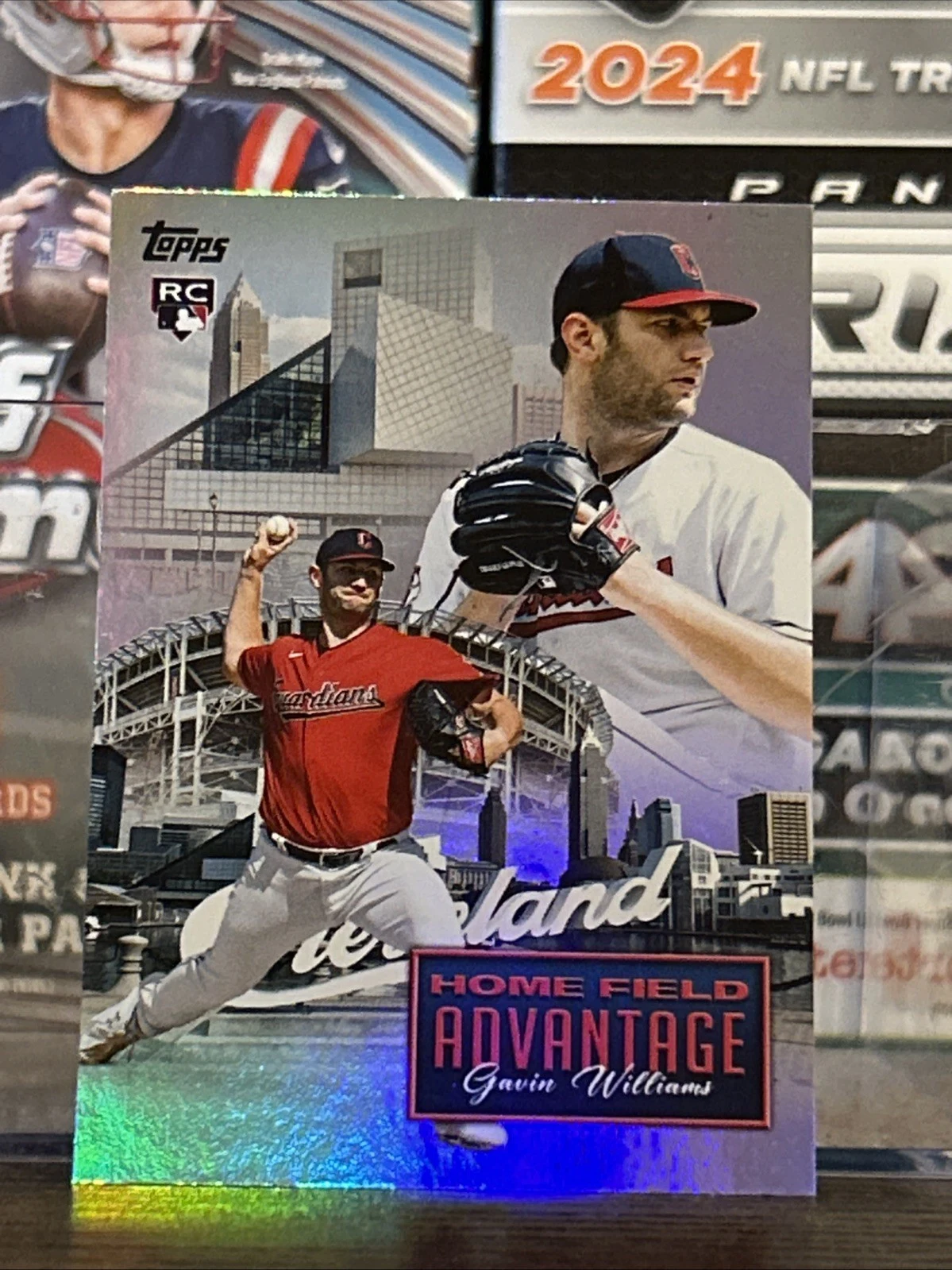 Gavin Williams #HFA-36 2024 Topps Update Series Baseball Home Field Advantage front
