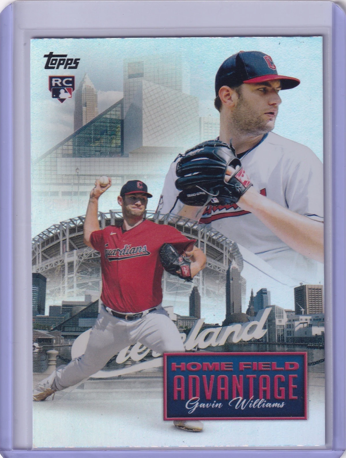 Gavin Williams #HFA-36 2024 Topps Update Series Baseball Home Field Advantage front