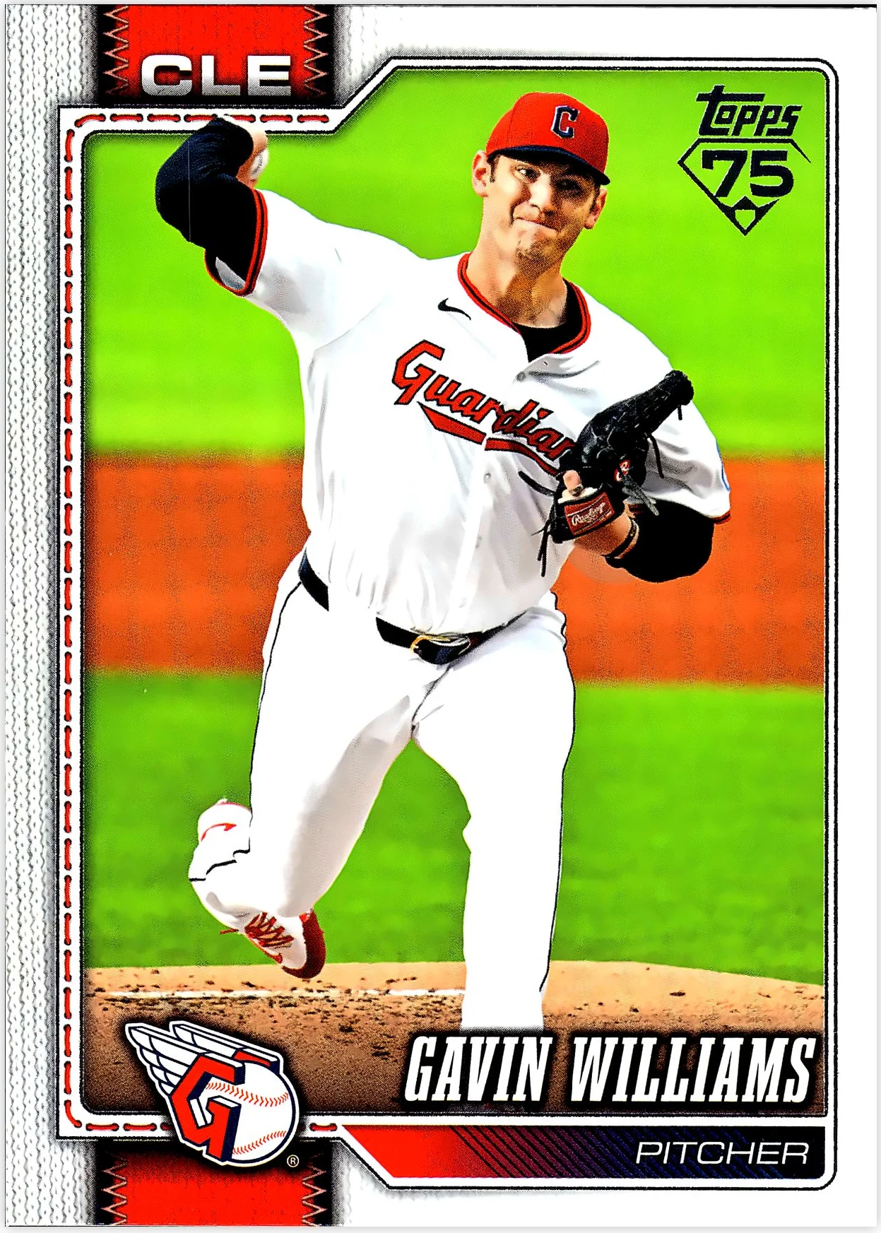 Gavin Williams 2026 Topps #254 baseball card - Front