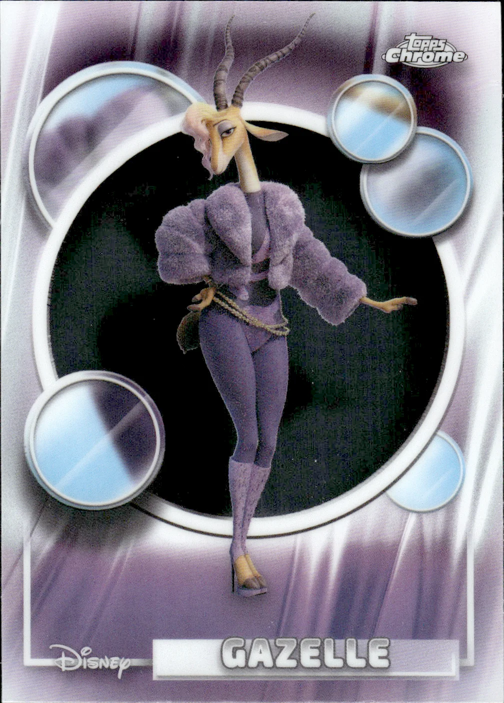 Gazelle #74 2026 Topps Chrome Disney trading card - Front