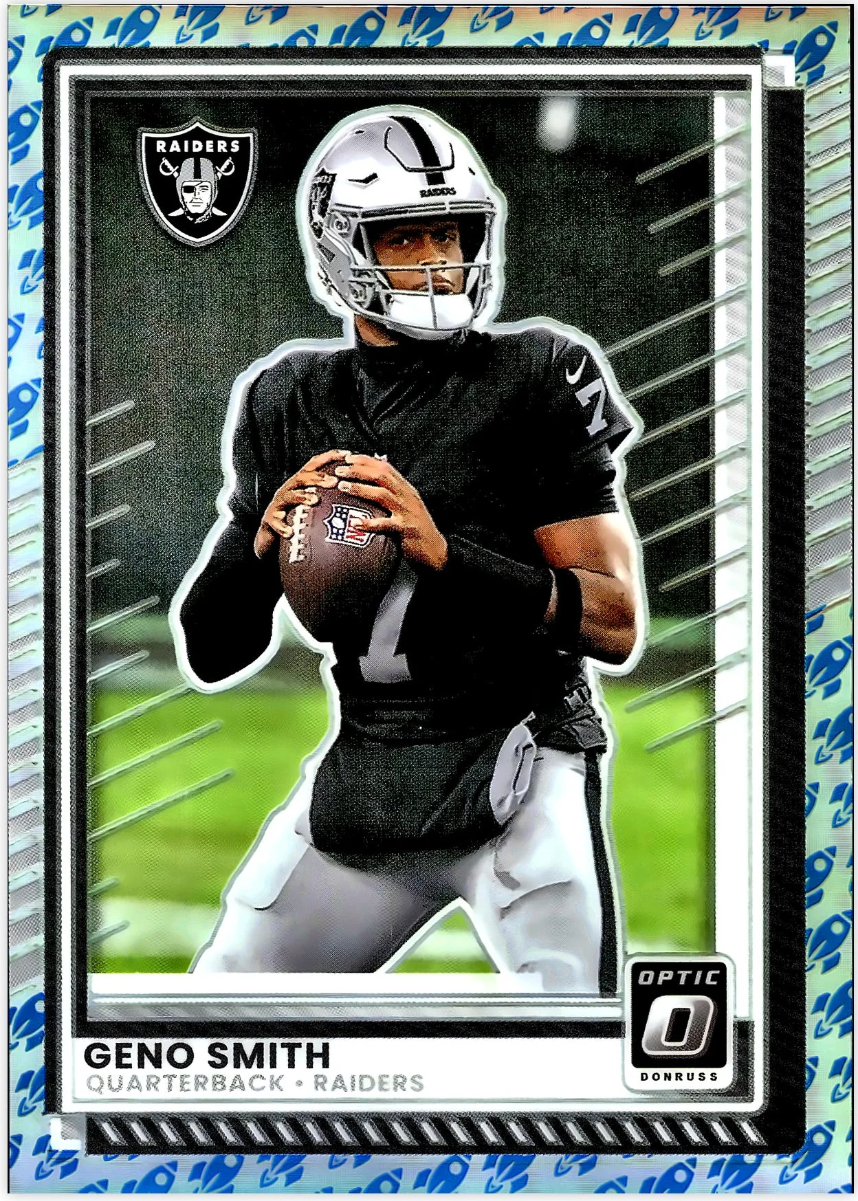 Geno Smith 2025 Donruss Optic #144 Rocket football card - Front